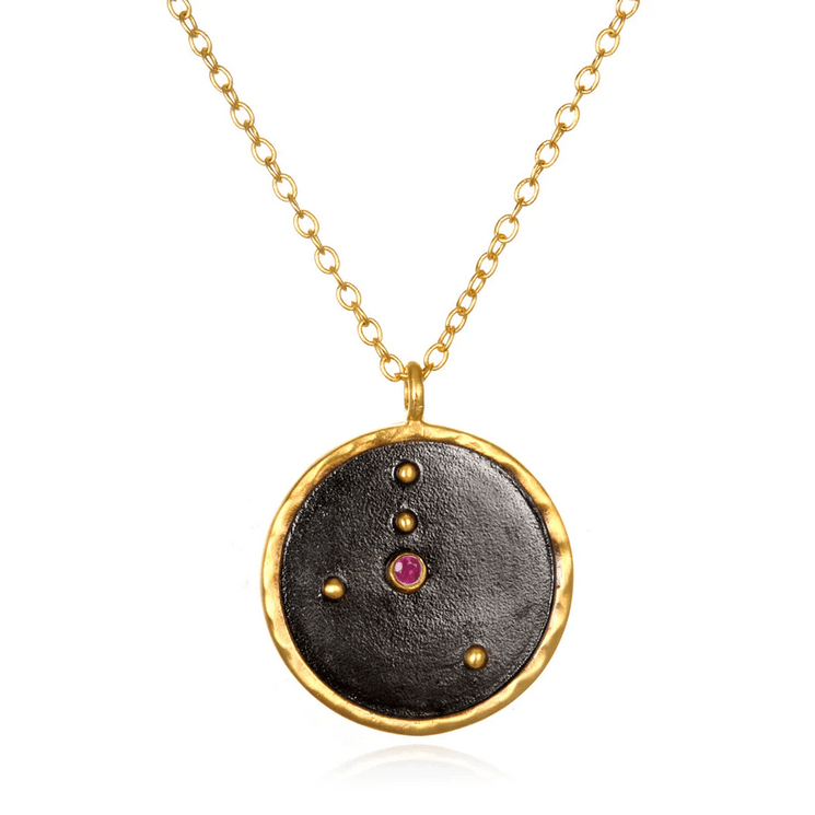 Satya Zodiac Necklace - Edit by Elaine Turner