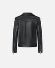 Soft Napa Leather Biker Jacket - Edit by Elaine Turner