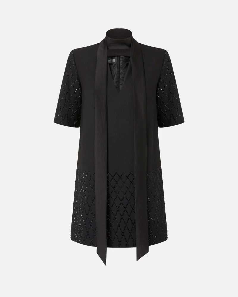 T-Shirt Rhinestone Dress - Edit by Elaine Turner