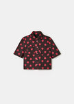 Tara Jarmon - Carolane Black Heart Shirt Jacket - Edit by Elaine Turner