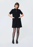 Tara Jarmon - Roanne Black Dress - Edit by Elaine Turner
