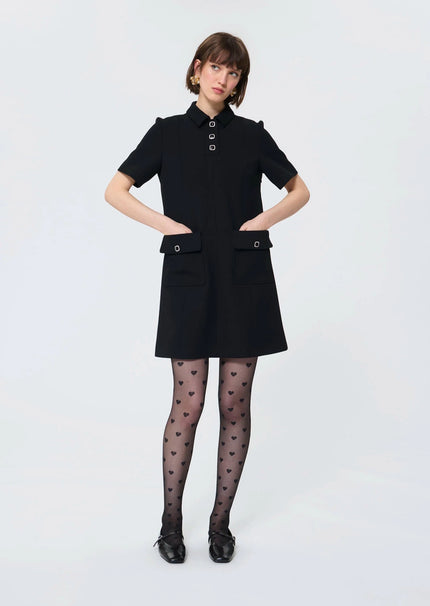 Tara Jarmon - Roanne Black Dress - Edit by Elaine Turner