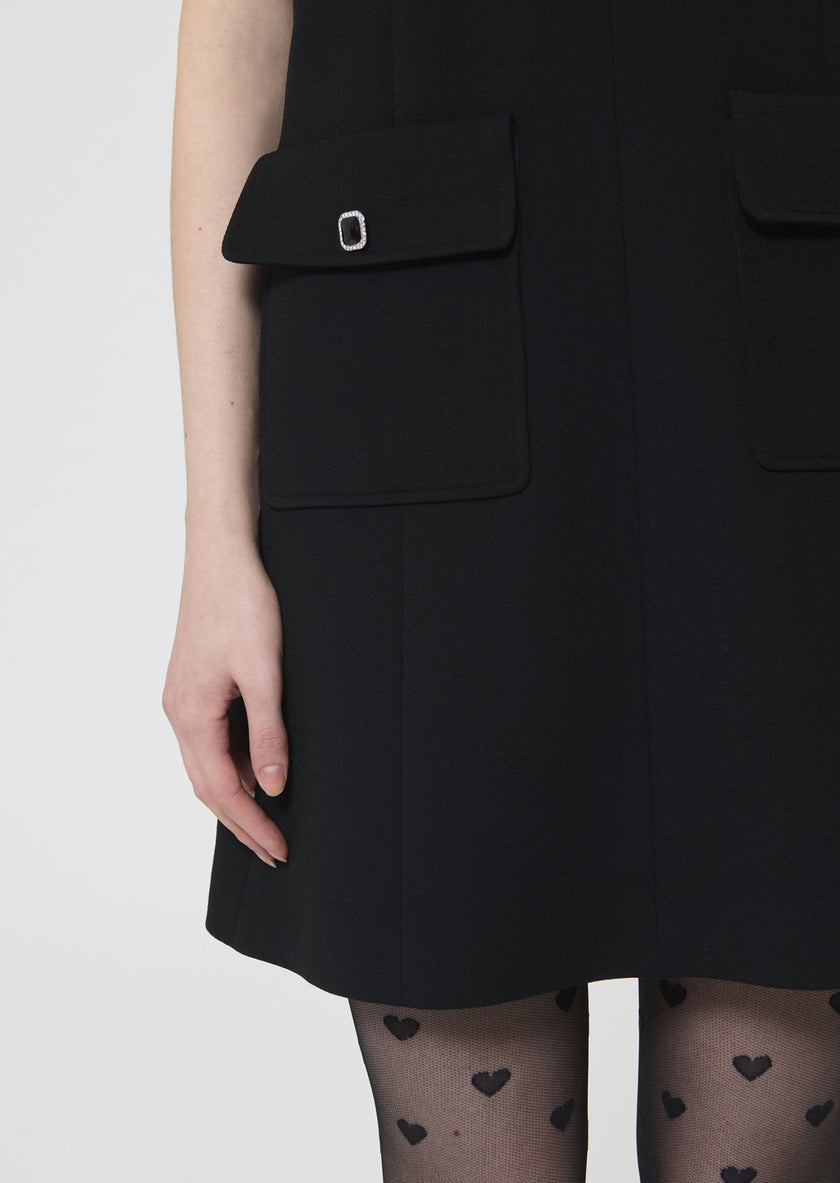 Tara Jarmon - Roanne Black Dress - Edit by Elaine Turner