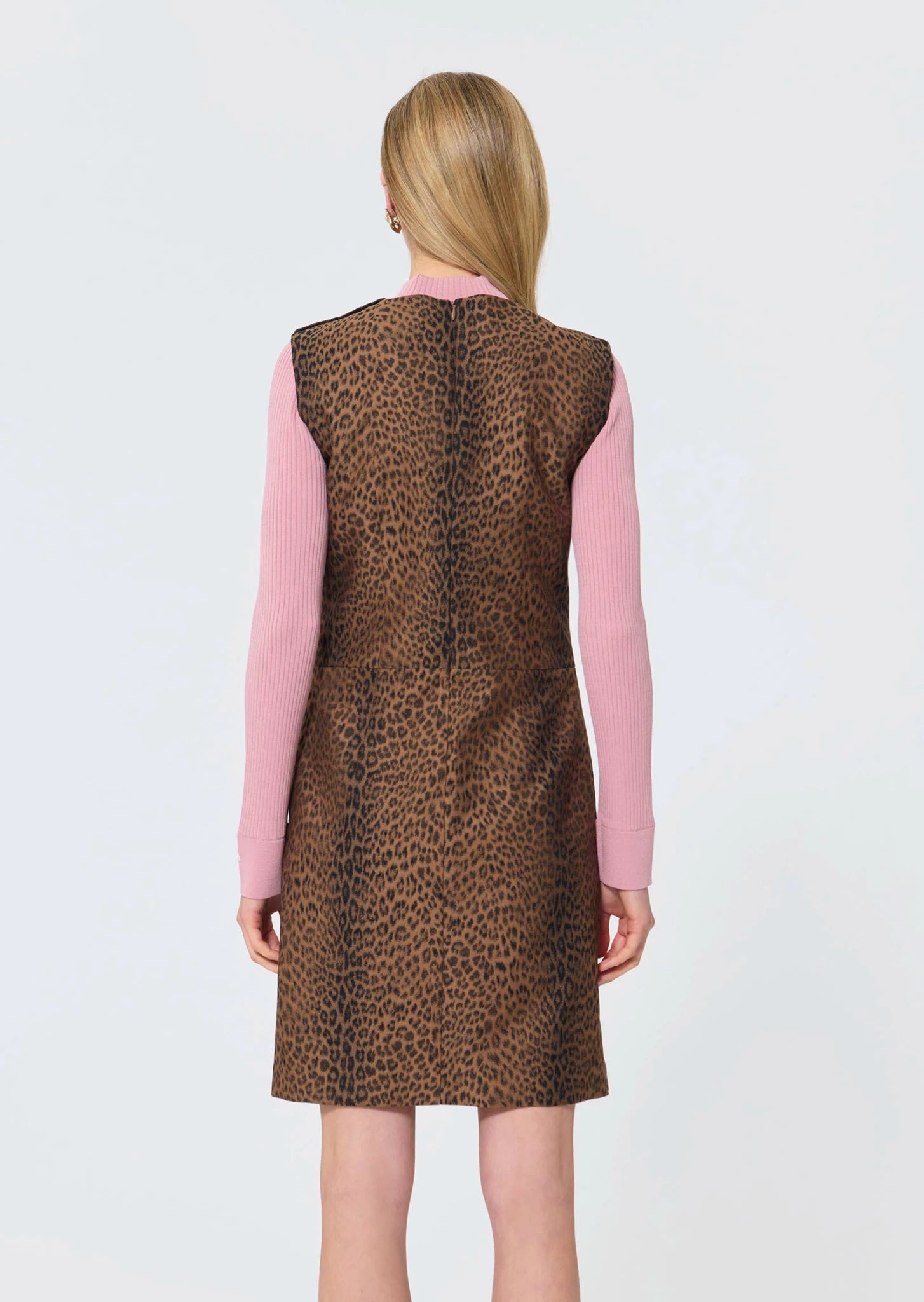 Tara Jarmon - Rohane Cheetah Print Dress - Edit by Elaine Turner