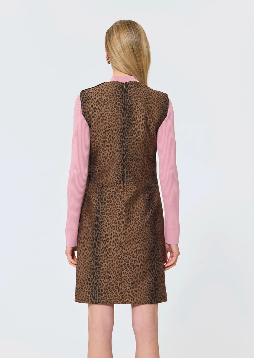 Tara Jarmon - Rohane Cheetah Print Dress - Edit by Elaine Turner