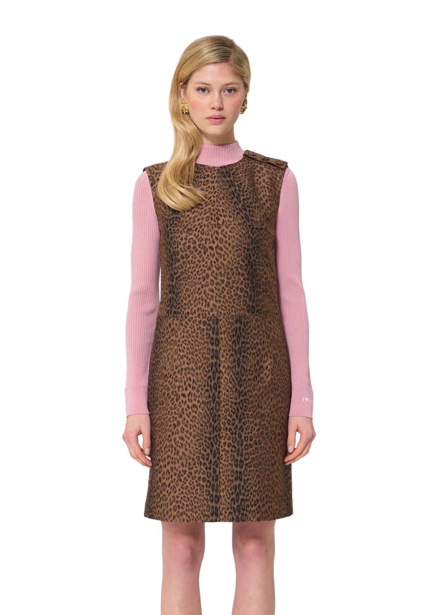 Tara Jarmon - Rohane Cheetah Print Dress - Edit by Elaine Turner