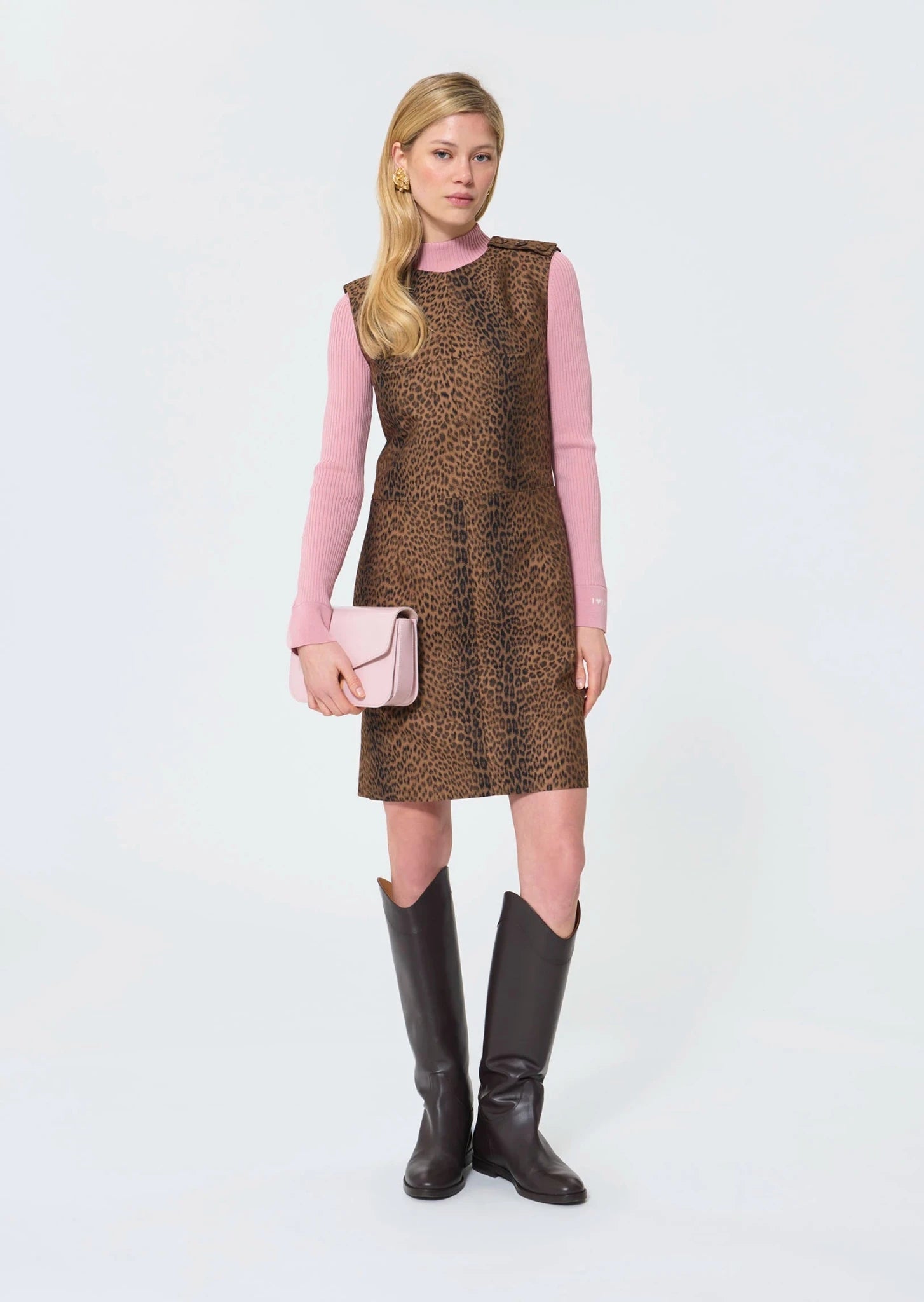 Tara Jarmon - Rohane Cheetah Print Dress - Edit by Elaine Turner