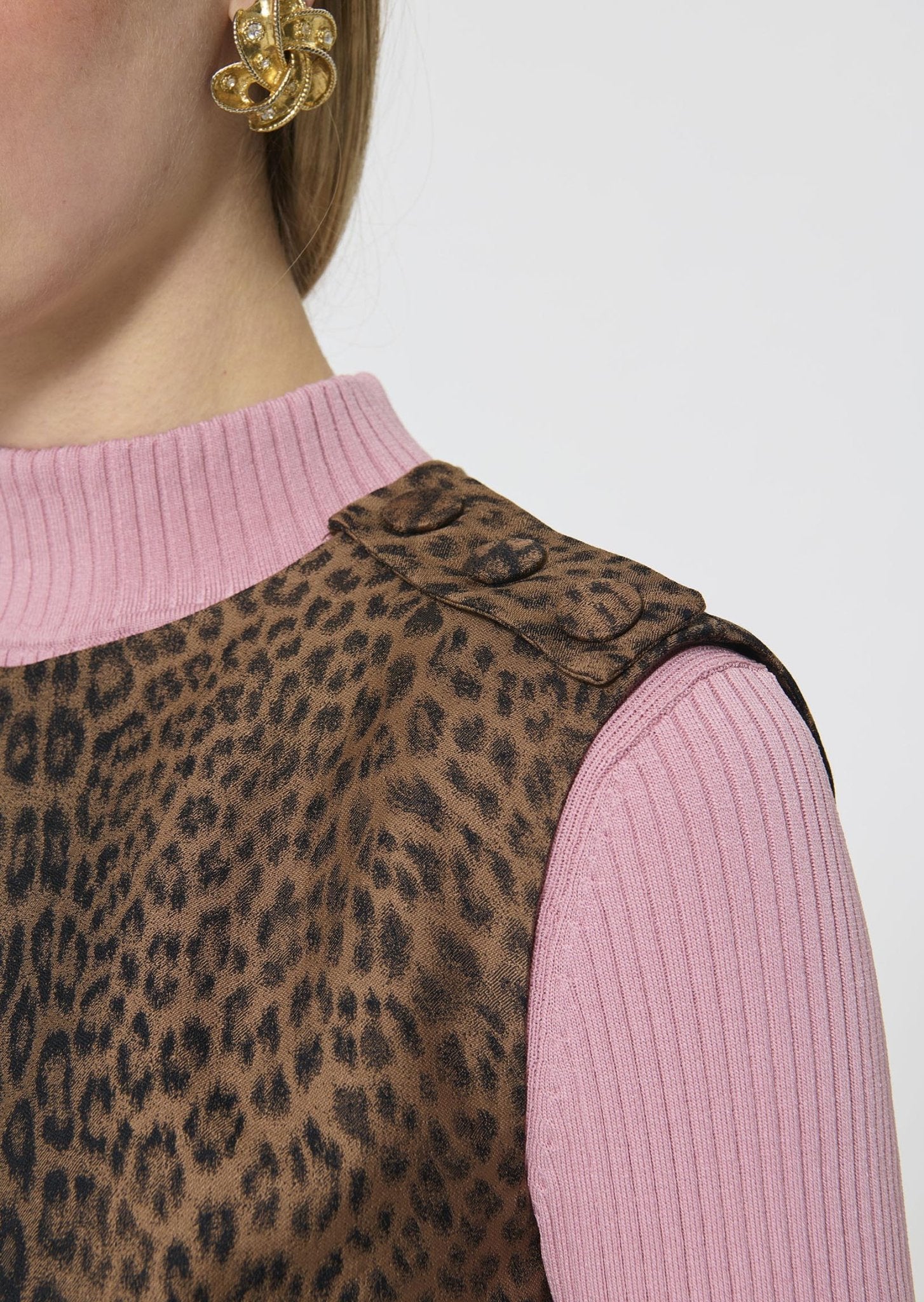 Tara Jarmon - Rohane Cheetah Print Dress - Edit by Elaine Turner