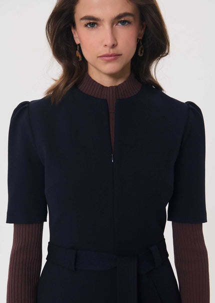 Tara Jarmon- Rubio Dress - Nuit - Edit by Elaine Turner