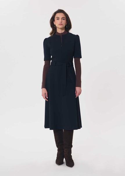 Tara Jarmon- Rubio Dress - Nuit - Edit by Elaine Turner