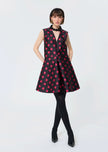 Tara Jarmon - Rumba Black Heart Dress - Edit by Elaine Turner