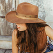 The Maverick Packable Hat- Coffee - Edit by Elaine Turner
