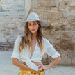 The Rambler Packable Hat- Silver - Edit by Elaine Turner