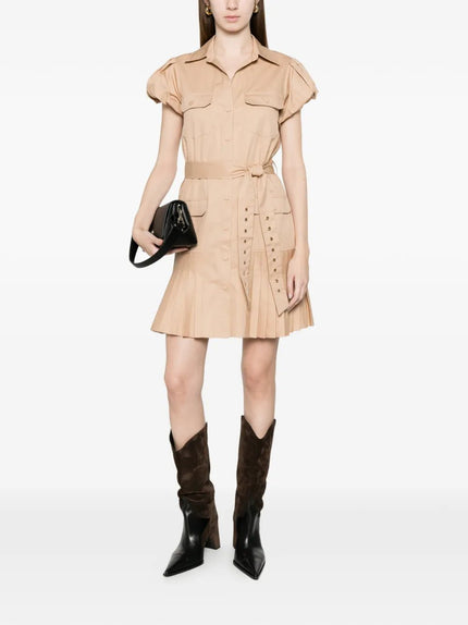 Twinset- Khaki Mini Dress - Edit by Elaine Turner