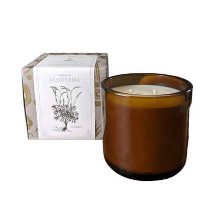 Vela de la Alhucema (Lavender) Candle - Edit by Elaine Turner