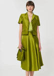 Victoire Green Duchess Jacket - Edit by Elaine Turner