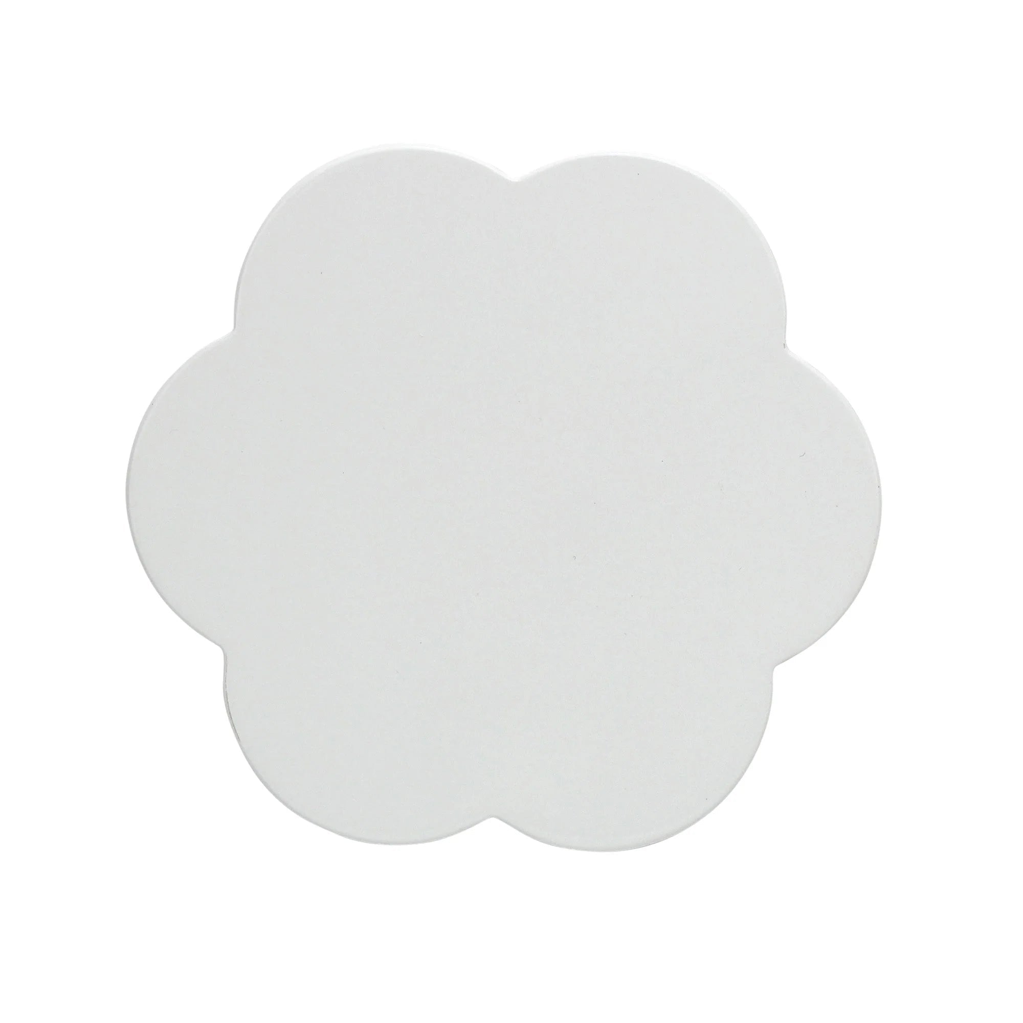 White Scallop Coasters- Set of 4 - Edit by Elaine Turner